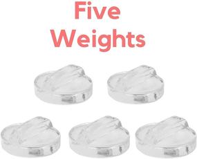img 1 attached to 🔒 5-Pack - Easy to Hold - Effortlessly Pick with Tongs - Glass Fermentation Weights with Handles for Wide Mouth Mason Jars