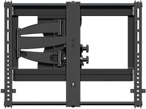 img 3 attached to 📺 Sanus Premium Full Motion TV Wall Mount Bracket Vmf620-B1: Tilt, Swivel & Post Install Centering for 37"-50" TVs