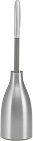 img 3 attached to Polder Sleek Stainless Steel Toilet Brush and Caddy: Stylish Hygiene Solution