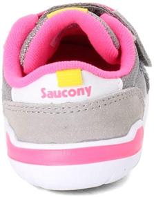 img 1 attached to Saucony Kids Jazz Sneaker Magenta Boys' Athletic Shoes