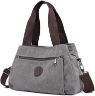 👜 dourr canvas crossbody handbags with multiple compartments for women - stylish handbags & wallets combo logo