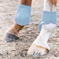 🐴 horze chicago horse fetlock boots - protective, lightweight, adjustable, neoprene-lined (pairs): enhance your horse's comfort and safety! логотип