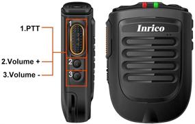 img 3 attached to 📞 ANYSECU Inrico Wireless PTT Microphone B01 - iOS & Android Version | Zello PTT Button Speaker with Wireless PTT Button & Zello Mic for Phones