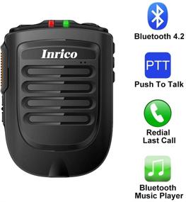 img 4 attached to 📞 ANYSECU Inrico Wireless PTT Microphone B01 - iOS & Android Version | Zello PTT Button Speaker with Wireless PTT Button & Zello Mic for Phones