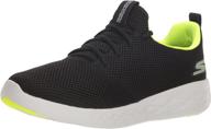 skechers men's 55076 charcoal athletic sneakers: stylish men's shoes for active performance logo