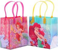 🧜 disney princess little mermaid ariel ocean beauty party favor goodie bags - 12 reusable small gift bags логотип