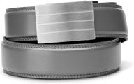 👔 premium full grain leather belts with evolve stainless buckle - perfect men's accessories logo