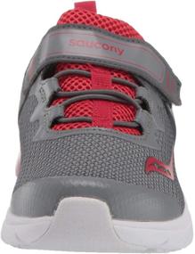 img 3 attached to 👟 Saucony Flash Sneaker - Athletic Girls' Shoes in Black and Green