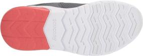 img 1 attached to 👟 Saucony Flash Sneaker - Athletic Girls' Shoes in Black and Green