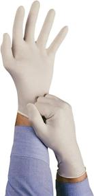 img 1 attached to 🧤 Ansell Conform 69-210 Latex Glove, Powdered, Disposable, Rolled Beaded Cuff, Large (Pack of 100) - 9 Inch x 5 mils Thickness