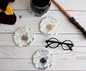 img 3 attached to Marauders Ceramic Coaster Set: Add a Touch of Potter Magic to Your Tabletop