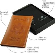 🛂 streamlined passport holder with enhanced luggage organization and rfid blocking логотип