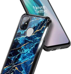 img 1 attached to NZND OnePlus Nord N10 5G Case With Tempered Glass Screen Protector (Full Coverage) Cell Phones & Accessories