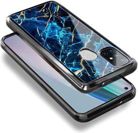 img 2 attached to NZND OnePlus Nord N10 5G Case With Tempered Glass Screen Protector (Full Coverage) Cell Phones & Accessories