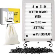 pujiang 8x11inch message letter board logo