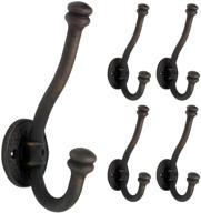 🔨 franklin brass hammered wall hooks 5-pack, oil rubbed bronze finish, fbhamh5-ob2-c logo