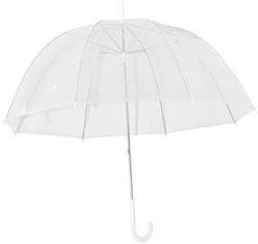 img 1 attached to ☂️ X Home Strong & Reliable Windproof Bubble Umbrella