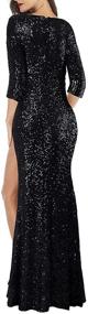 img 3 attached to 👗 ARFAR Evening Wedding Mermaid Sparkle Dresses for Women - Enhancing Your Style