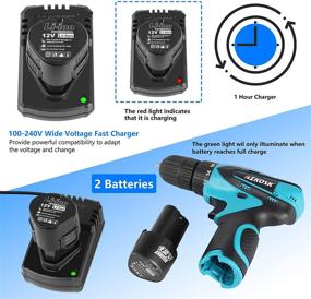 img 2 attached to 💡 Enhanced Charger for Cordless Drill Batteries