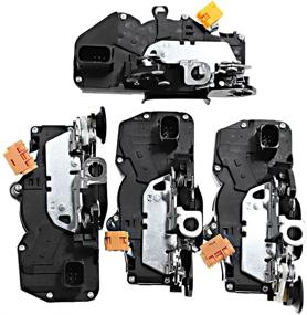 img 3 attached to 🚪 Power Door Lock Latch Actuators for Chevy GMC Cadillac 2007-2009 (Set of 4) - Front Rear Right & Left