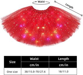 img 2 attached to 🩰 Luminous Girls' Ballet Skirt for Dancing in Girls' Clothing and Skirts & Skorts