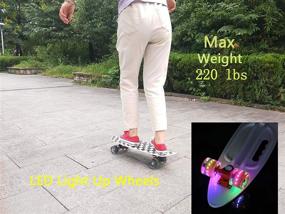 img 3 attached to Runyi Skateboard Complete Beginners Professional Sports & Fitness