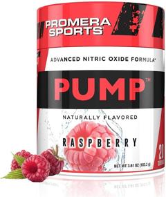 img 3 attached to 💪 Promera Sports Pump Advanced Nitric Oxide Formula: Naturally Flavored, Gluten-Free, Sugar-Free Power Booster for Optimal Workout | 20 Servings Raspberry, 3.65 oz - Impressive, Long Lasting Effects!