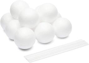 img 4 attached to Foam Balls Wooden Dowels Pack