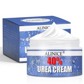 img 4 attached to 👣 ALINICE Urea 40% Foot Cream: Powerful Callus Remover & Intensive Moisturizer for Dry Cracked Feet, Hands, Heels, and More - Exfoliates Dead Skin & Softens Skin