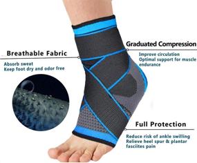 img 1 attached to Compression Fasciitis Achilles Tendonitis Basketball