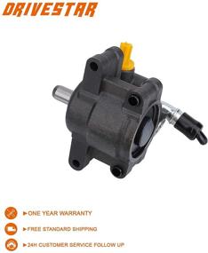 img 1 attached to 🚗 DRIVESTAR 20-321 Power Steering Pump for Ford Super Duty 2005-2007 F250/F350, F450/F550, 2004-2005 Excursion