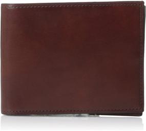 img 4 attached to 👔 Cognac Bosca Leather Executive Wallet for Men - Stylish Accessories