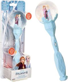 img 2 attached to 🎵 Enchanting Musical Snow Wand for Frozen Sisters - A Memorable Musical Experience!