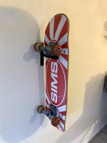 img 1 attached to 🛹 Optimized Rack for Wall Mounting Complete E-Skateboard - Grab & Go Side-Mount