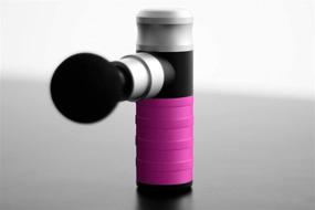 img 2 attached to 💆 The Yobow Therapeutic Mini Massage Pistol: Portable Carrying Case, 4 Speeds, 6 Colors, Fast USB-C Charging - Powerful & Stylish Pain Relief Tool