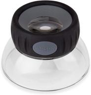 🔍 carson lumiloupe plus: focusable stand loupe magnifiers for enhanced viewing (6x, 10.5x, 17.5x power options) logo