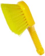 🧹 rubbermaid commercial 8 inch utility brush with plastic handle, synthetic fill, in yellow (fg9b2900yel) logo