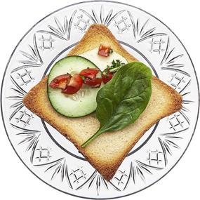 img 1 attached to 🍽️ Godinger 6-Inch Appetizer Plates - SEO-Optimized Dinnerware