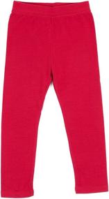img 3 attached to Leveret Solid Girls Legging Years