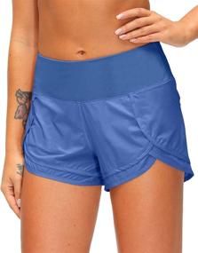 img 3 attached to 🏃 Quick-Dry Women's Running Shorts with 3-Inch Zipper Pocket - Ideal Workout Athletic Gym Shorts for Women