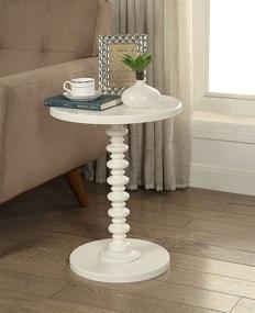 img 1 attached to ACME Furniture Acton Side Table in White - One Size