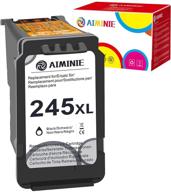 💡 aiminie remanufactured ink cartridge replacement for canon pg-245xl pg-243 black - use with pixma tr4522 mg2922 mg2920 mg3022 mg2522 tr4520 ts202 mx492 mx490 ip2820 printer (1-pack) logo