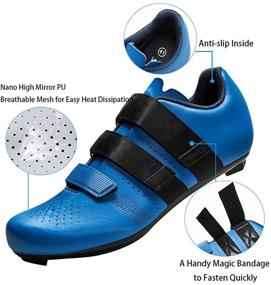 img 3 attached to Santic Cycling Compatible Mountain Numeric_9_Point_5 Men's Shoes