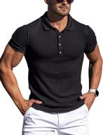 👕 urru muscle shirts stretch sleeve | men's clothing: stylish and comfy shirts logo