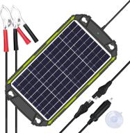 🔌 sun energise waterproof solar battery charger pro 12v 10w - built-in mppt charge controller + 3-stage charging - trickle battery maintainer for car, motorcycle, boat, atv logo