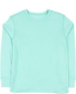 long sleeve kids & toddler t-shirt 100% cotton (ages 2-14) - variety of colors - leveret logo