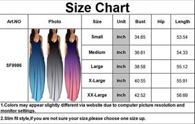 img 2 attached to Colorful Sundresses Women's Clothing - Sleeveless Dresses with Adjustable Straps