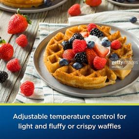 img 1 attached to 🧇 Stainless Steel Oster Belgian Waffle Maker (CKSTWF2000) - 10 Inch