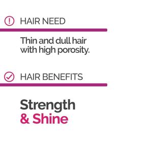 img 1 attached to 💇 Transform Your Hair with NOVEX Collagen Infusion Hair Mask - 35 oz for Stronger, Thicker, and Shinier Locks