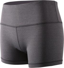 img 3 attached to 🩳 Stay Comfortable and Stylish with CADMUS Women's High Waist Stretch Athletic Workout Shorts with Pocket